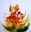 Denise Roux peintre amateur de l'imaginaire  J2