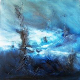 Denise Roux peintre amateur de l'imaginaire TEMPETE